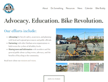 Tablet Screenshot of bikedurham.org